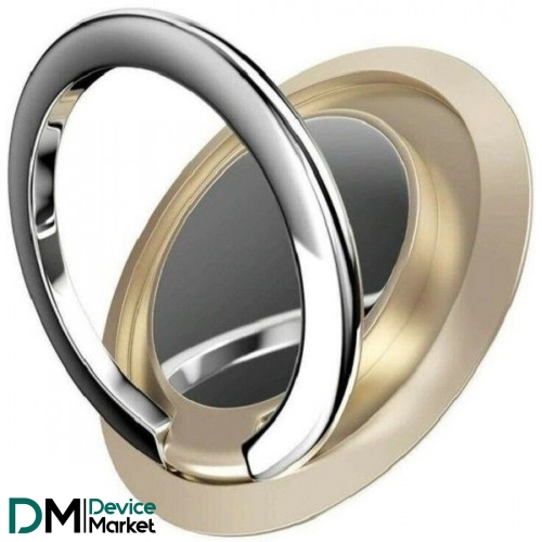 Кільце-тримач Magnetic Phone Finger Ring Holder для смартфону Gold