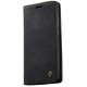 Чехол-книжка Leather Matte для Xiaomi Redmi Note 12 5G/Poco X5 5G Black