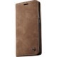 Чехол-книжка Leather Matte для Xiaomi Redmi Note 12 5G/Poco X5 5G Brown - Фото 1