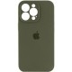 Silicone Case Full Camera для iPhone 14 Pro Max Dark Olive - Фото 1