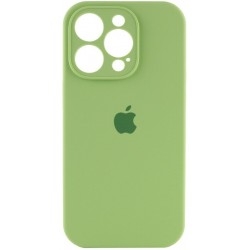 Чохол Silicone Case Full Camera для iPhone 14 Pro Max Mint