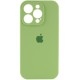 Чехол Silicone Case Full Camera для iPhone 14 Pro Max Mint - Фото 1
