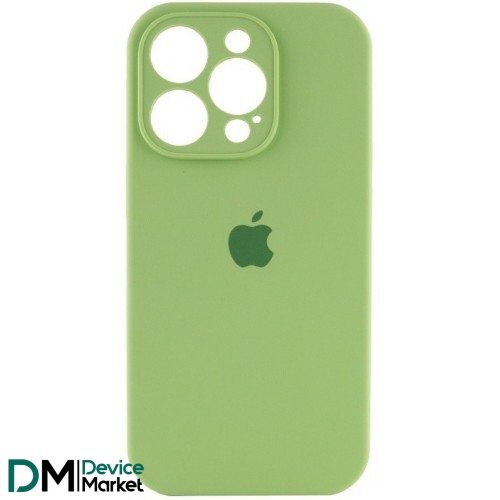 Чехол Silicone Case Full Camera для iPhone 14 Pro Max Mint