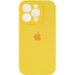 Silicone Case Full Camera для iPhone 14 Pro Max Yellow