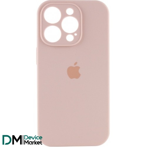 Silicone Case Full Camera для iPhone 14 Pro Pink Sand
