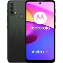 Смартфон Motorola Moto E40 4/64GB Carbon Gray Global UA (PAVK0001RO)