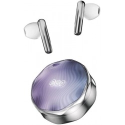 Bluetooth-гарнітура QCY T21 FairyBuds TWS Silver