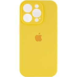Silicone Case Full Camera для iPhone 14 Pro Yellow