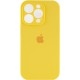 Silicone Case Full Camera для iPhone 14 Pro Yellow - Фото 1