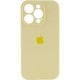 Silicone Case Full Camera для iPhone 14 Pro Mellow Yellow
