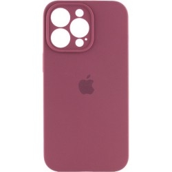 Silicone Case Full Camera для iPhone 14 Pro Plum