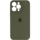 Silicone Case Full Camera для iPhone 14 Pro Dark Olive - Фото 1