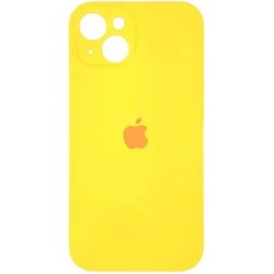 Silicone Case Full Camera для iPhone 14 Yellow