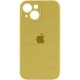 Silicone Case Full Camera для iPhone 14 Mellow Yellow