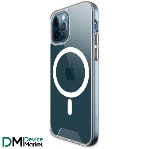 Чехол Space Case with MagSafe для iPhone 14 Pro Прозрачный