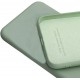 Чохол Anomaly Silicone (з мікрофіброю) для Samsung A54 5G A546 Light Green