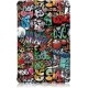 Чехол-книжка Becover Smart для Samsung Tab A8 2021 10.5 X200/X205 Graffiti - Фото 2
