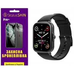 Поліуретанова плівка StatusSKIN Pro+ на екран Globex Smart Watch Me Pro Глянцева