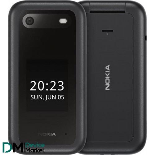 Телефон Nokia 2660 Flip 4G Dual Sim Black