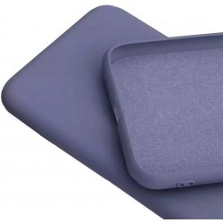 Чохол Anomaly Silicone (з мікрофіброю) для Samsung A34 5G A346 Purple