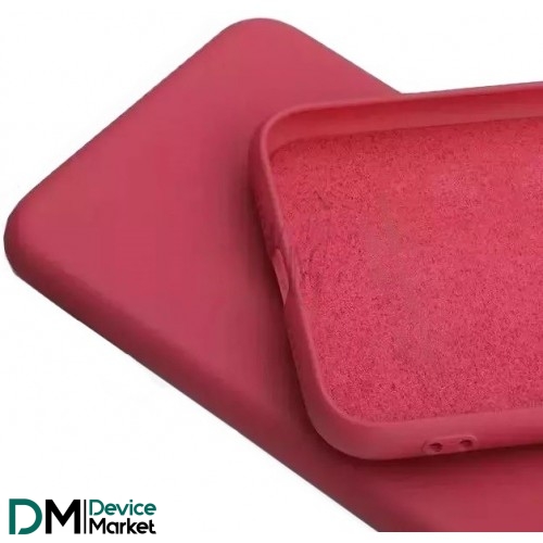 Чохол Anomaly Silicone (з мікрофіброю) для Samsung A34 5G A346 Camellia