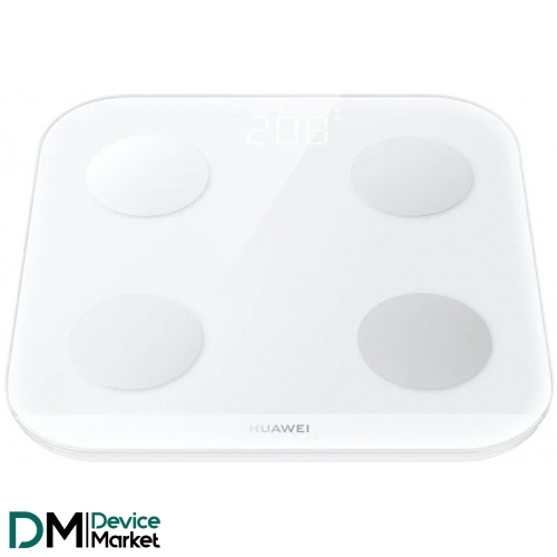 Весы напольные Huawei Scale 3 Frosty White (55020ABL)