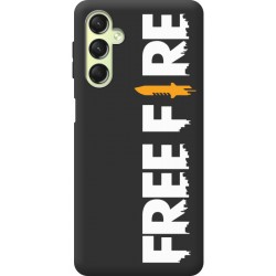 Чохол BoxFace для Samsung A24 A245 Free Fire White Logo
