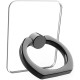 Кільце-тримач Transparent Ring Holder 360 Square Black - Фото 1