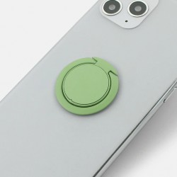 Кільце-тримач Luxury Metal Socket Holder для смартфону Matcha Green