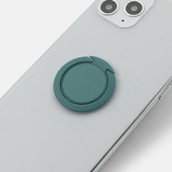 Кольцо-держатель Luxury Metal Socket Holder для смартфона Dark Green