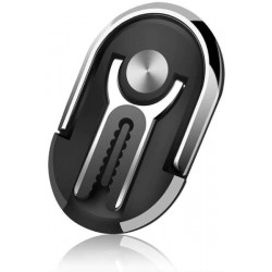 Кольцо-держатель Magnetic Rotabl Holder Bracket для смартфона Black