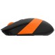 Мишка A4Tech FG10 USB Black/Orange - Фото 2