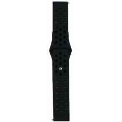 Ремешок Nike Sport для Samsung Watch Gear S3/Watch 46 mm/Xiaomi Amazfit (22mm) Black