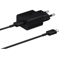 МЗП Samsung Power Adapter 15W Type-C + cable Type-C Black (EP-T1510XBEGRU)