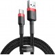 Кабель Baseus Cafule USB to Type-C 3A 1m Red/Black (CATKLF-B91)