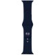 Ремешок Silicone для Apple Watch 38/40/41 mm Midnight Blue - Фото 1