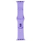 Ремінець Silicone для Apple Watch 38/40/41 mm Elegant Purple - Фото 1