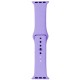 Ремінець Silicone для Apple Watch 38/40/41 mm Elegant Purple - Фото 2