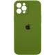Silicone Case Full Camera для iPhone 12 Pro Max Dark Olive