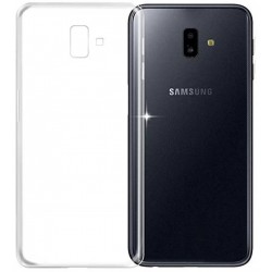 Чехол силиконовый для Samsung J6 Plus 2018 J610 Прозрачный
