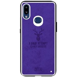 Чехол Deer Textile для Samsung A10S A107 Фиолетовый