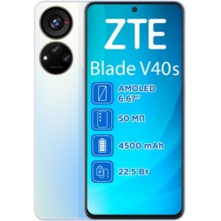 Смартфон ZTE Blade V40S 6/128GB NFC Blue Global UA