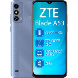 Смартфон ZTE Blade A53 2/32GB NFC Blue Global UA