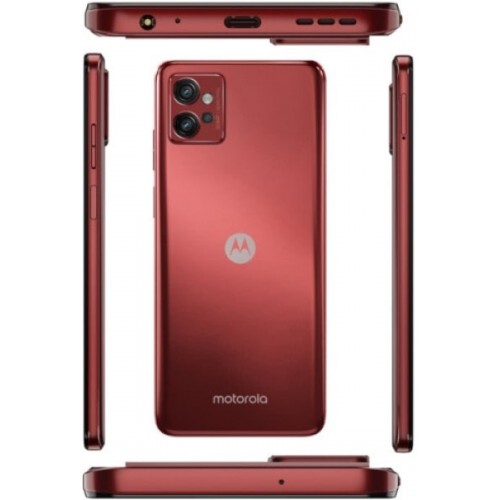 Смартфон Motorola Moto G32 8/256GB NFC Satin Maroon Global UA (PAUU0052RS)