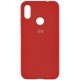 Silicone Case для Xiaomi Redmi 7 Dark Red - Фото 1