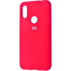 Silicone Case для Xiaomi Redmi 7 Hot Pink