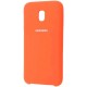 Чехол Brand Soft Touch для Samsung J3 2017 J330 Orange - Фото 1