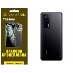 Поліуретанова плівка StatusSKIN Titanium на корпус Xiaomi Redmi K60/K60 Pro/Poco F5 Pro 5G Глянцева