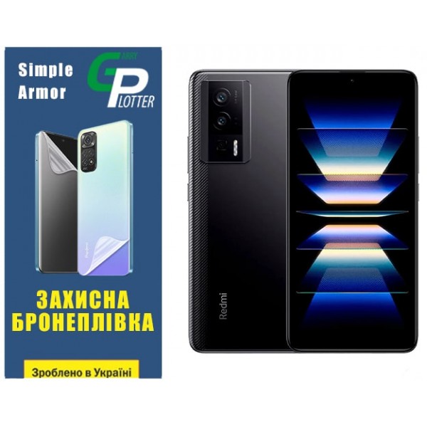 Поліуретанова плівка GP Simple Armor на екран Xiaomi Redmi K60/K60 Pro/Poco F5 Pro 5G Матова