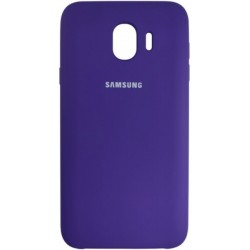 Silicone Case для Samsung J4 2018 J400 Violet